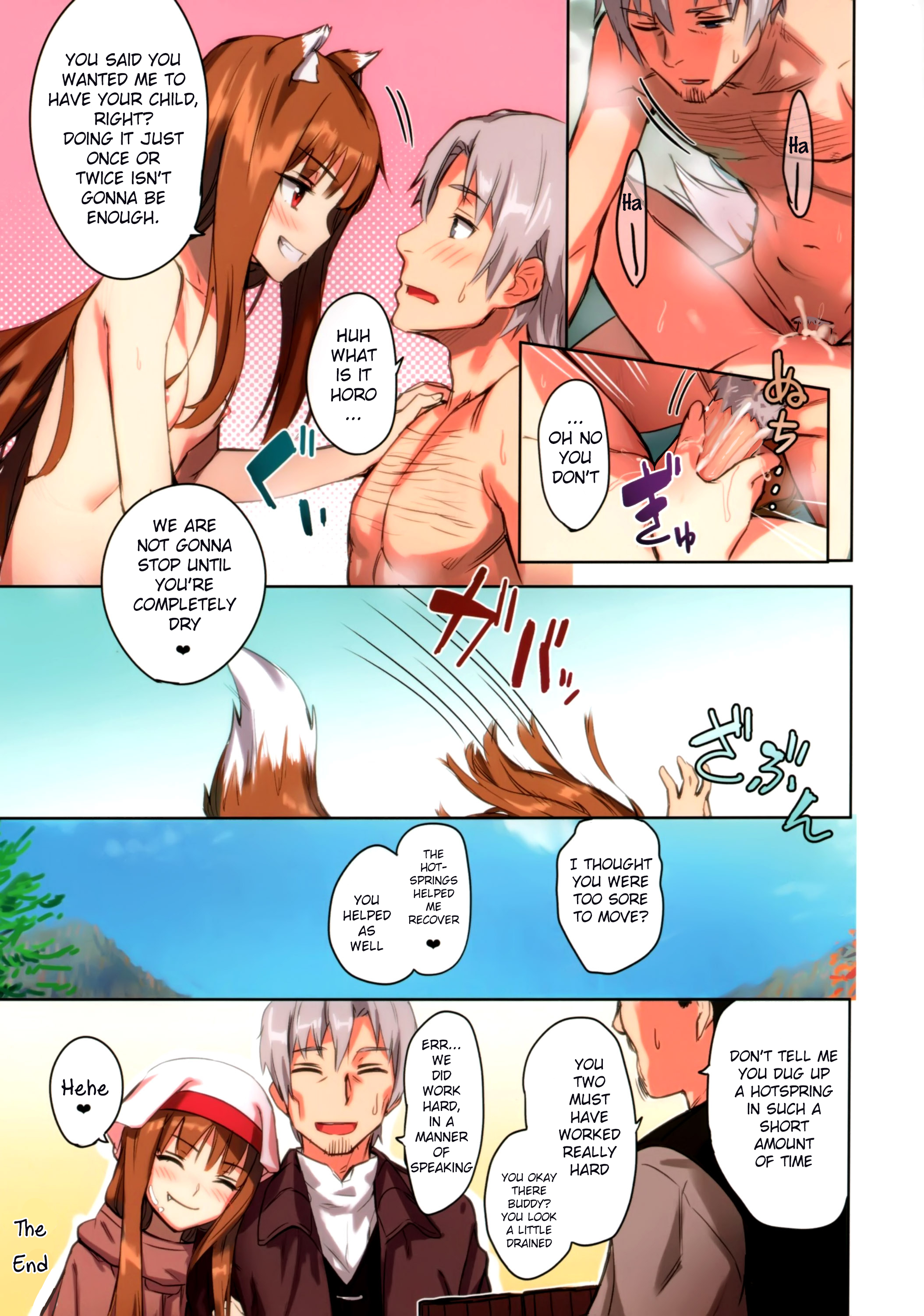 (C89) [Ajisaidenden (Kawakami Rokkaku, Takanashi Rei)] Wacchi to Nyohhira Bon FULL COLOR (Spice and Wolf) [Engl_19.jpg